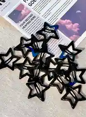 Заколки звездочки клик клак