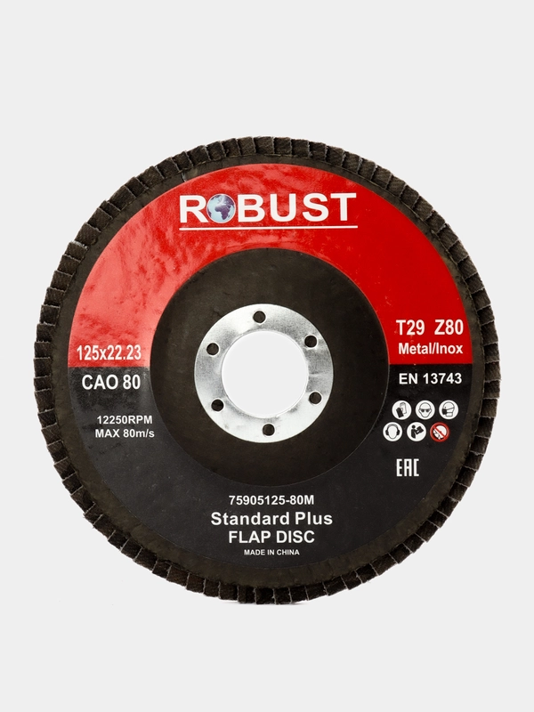 Круг лепестковый 125(80) Robust Standart