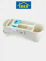 Слоновая кость ведро с органайзером 17л Гранд IDEA
