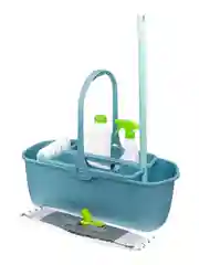 Светло-синий ведро с органайзером 17л Гранд IDEA