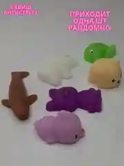 Пурпурный игрушка сквиш-антистресс, таба, лапка кошачья, хомяк, орио, куроми, капибара, хеллоу кити