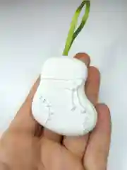 Лесной зеленый новогодний подарочный набор детям.Фигурки из гипса для раскрашивания с красками