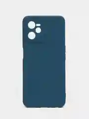Синий чехол для Realme C31 ( Реалми С31  ) силиконовый, прозрачный