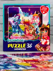 Развивающая игра для девочек Логика энчантималс enchantimals 36 лесные питомцы принцесса