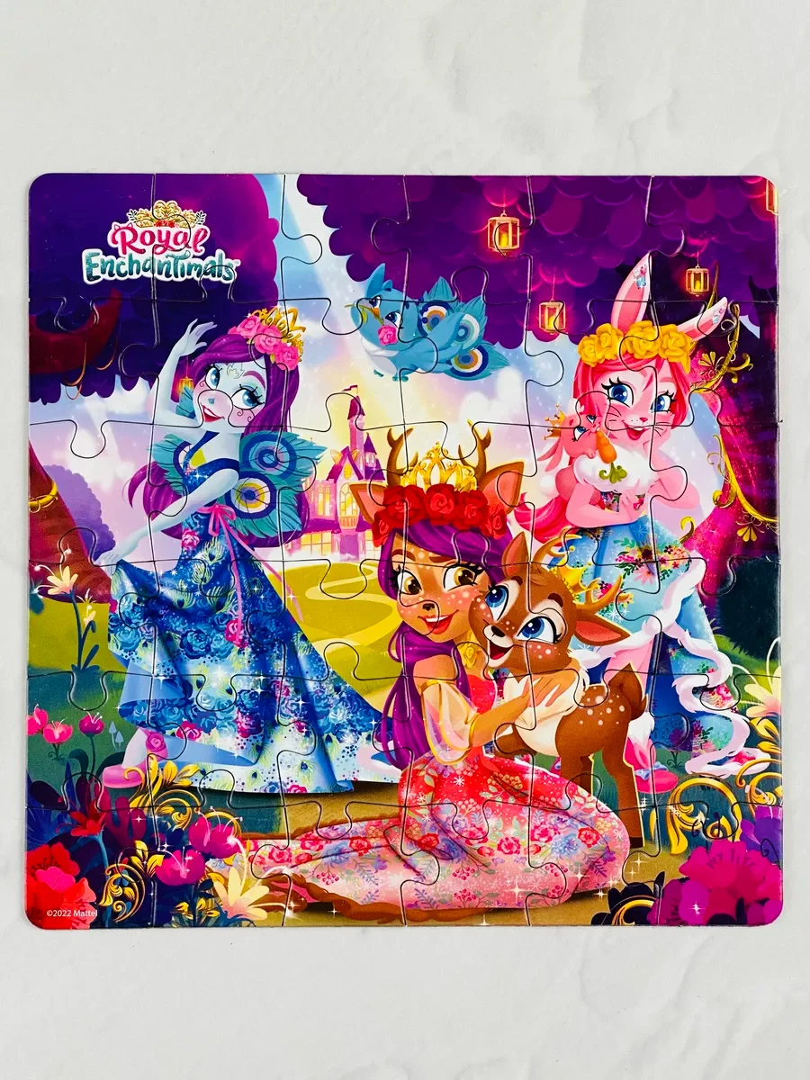 Развивающая игра для девочек Логика энчантималс enchantimals 36 лесные питомцы принцесса