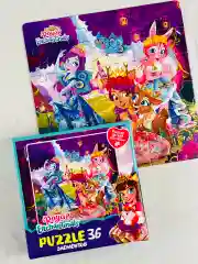Развивающая игра для девочек Логика энчантималс enchantimals 36 лесные питомцы принцесса