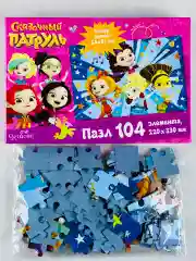 Пазл картонный Мозаика детям Сказочный патруль 104 из мультика игрушка фея принцесса игра