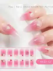 Коралловый лаковые полоски для ногтей топ лак, наклейки для ногтей, дизайн ногтей