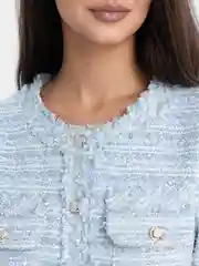 Голубой жакет