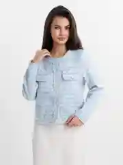 Голубой жакет