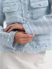 Голубой жакет