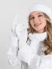 Ледяной костюм карнавальный "Снегурочка"