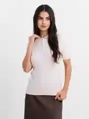 Розовый футболка