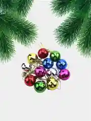 Елочные игрушки, набор шаров, новогодние украшения, d-3 см, 12 шт
