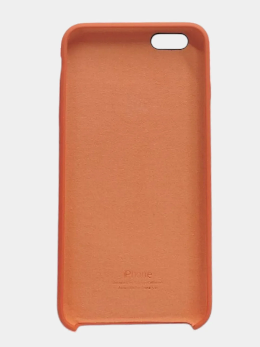 Оранжевый чехол для iPhone 6s PLUS с логотипом