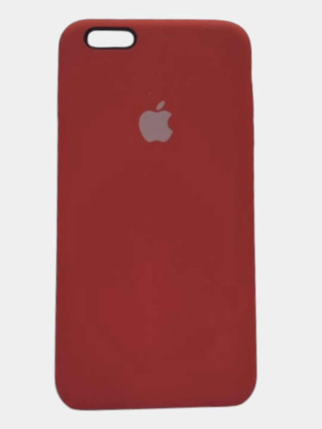 Бордовый чехол для iPhone 6s PLUS с логотипом