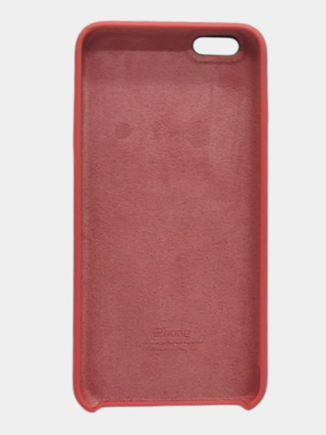 Бордовый чехол для iPhone 6s PLUS с логотипом