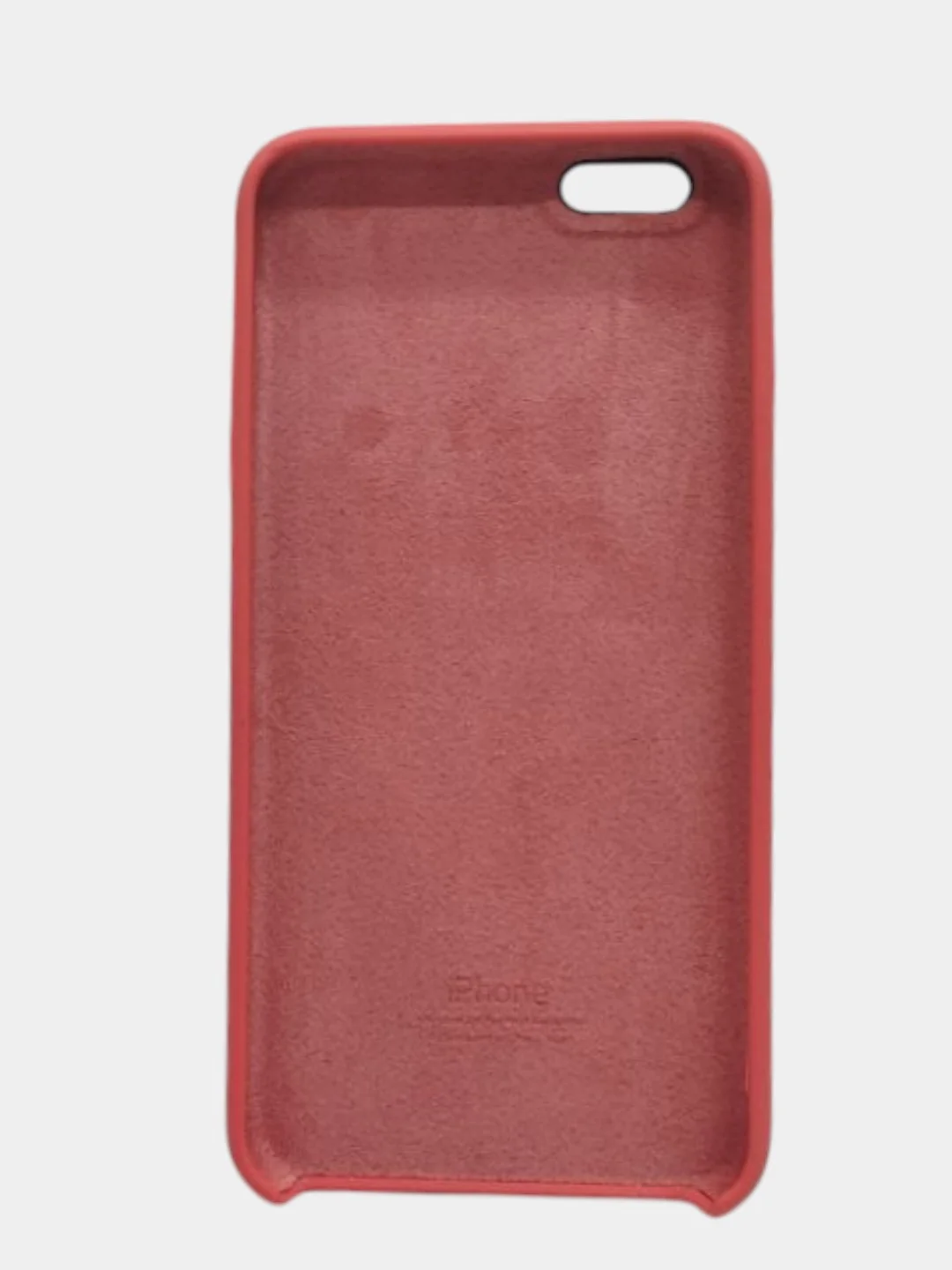 Красный чехол для iPhone 6s PLUS с логотипом