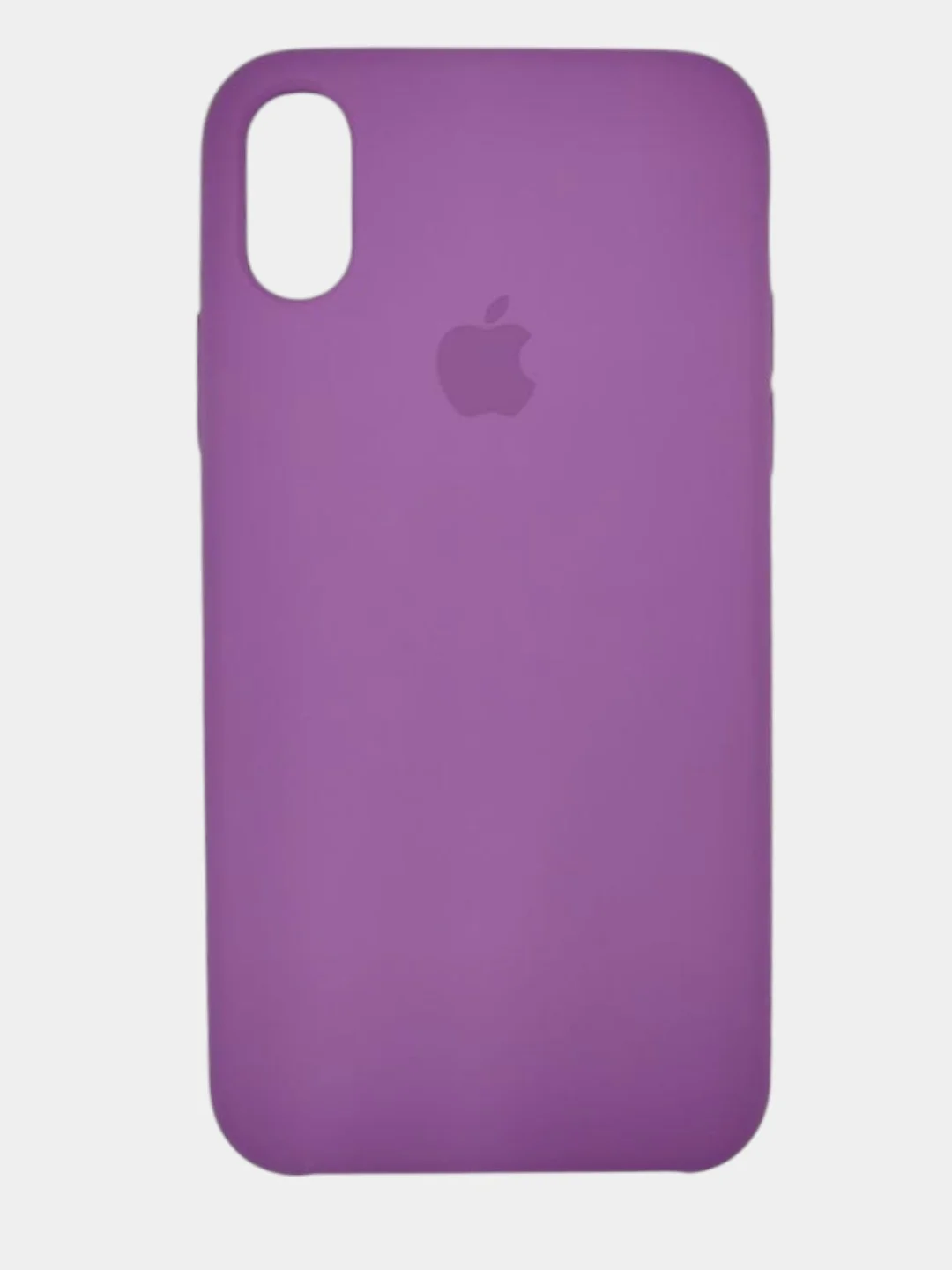 Аметистовый чехол iPhone XS Silicone case