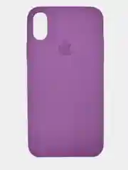 Аметистовый чехол iPhone XS Silicone case