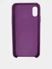 Аметистовый чехол iPhone XS Silicone case
