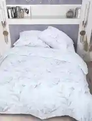 Молочный комплект постельного белья, поплин 100% хлопок