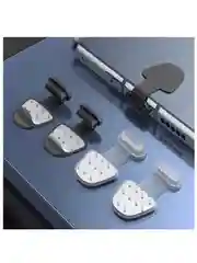 Черный заглушка для телефона разъем Type-C и Lightning, антипотеря