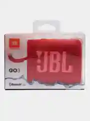 Красный портативная колонка, Bluetooth, JBL GO3