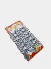 Серебряный бантики на елку, новогоднее украшение, декор, на проволоке, набор из 12 бантов