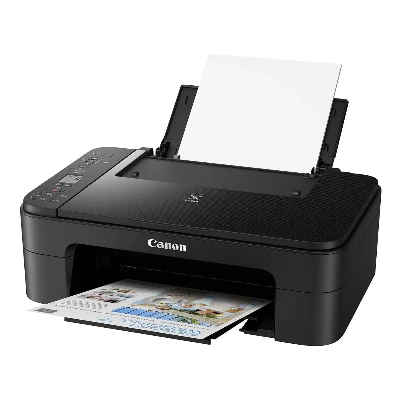 Черный мфу струйный Canon Pixma TS3340, A4, цветной, 3 в 1 принтер, копир, сканер Wi-Fi AirPrint