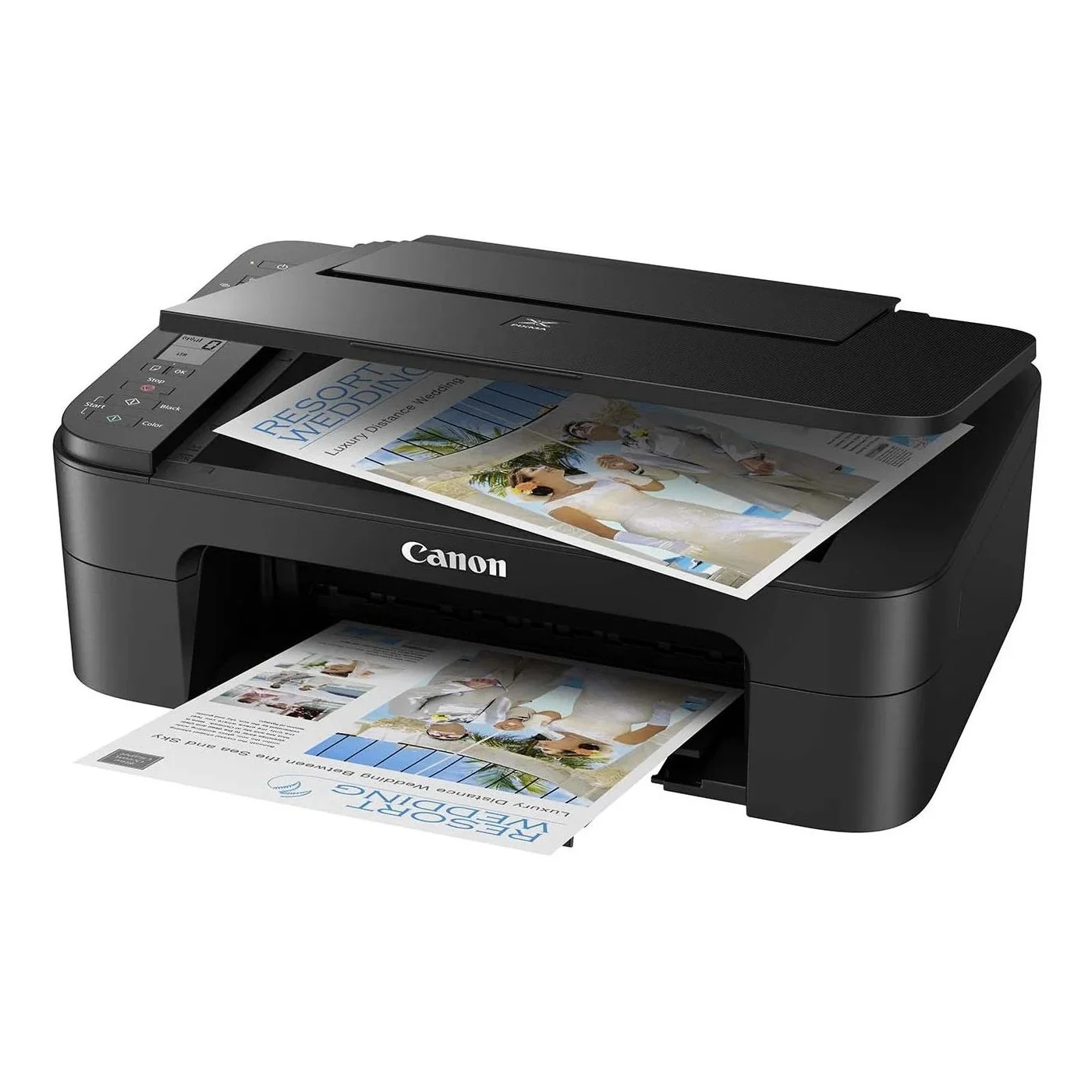 Черный мфу струйный Canon Pixma TS3340, A4, цветной, 3 в 1 принтер, копир, сканер Wi-Fi AirPrint