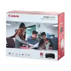 Черный мфу струйный Canon Pixma TS3340, A4, цветной, 3 в 1 принтер, копир, сканер Wi-Fi AirPrint