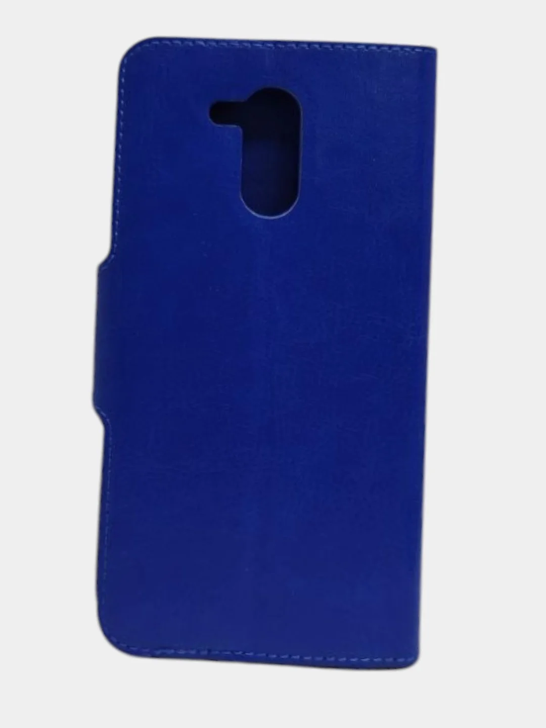 Синий чехол книжка с карточкой для NOKIA 2/ 2.1/ 3/ 3.1/ 5/ 5.1/ HONOR 7A PRO/ 6C PRO