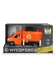 Игрушка-мусоровоз  KID ROCKS, масштаб 1:16,со звуком и светом, инерц. механизм
