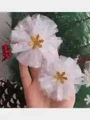 Желтый бантики для волос, 2 шт