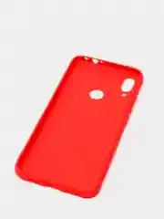 Алый чехол Xiaomi Redmi Note 7 силиконовый цветной матовый (Сяоми Редми Нот 7)