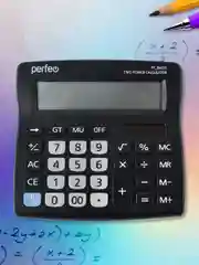 Калькулятор Perfeo PFB4855, бухгалтерский, черный