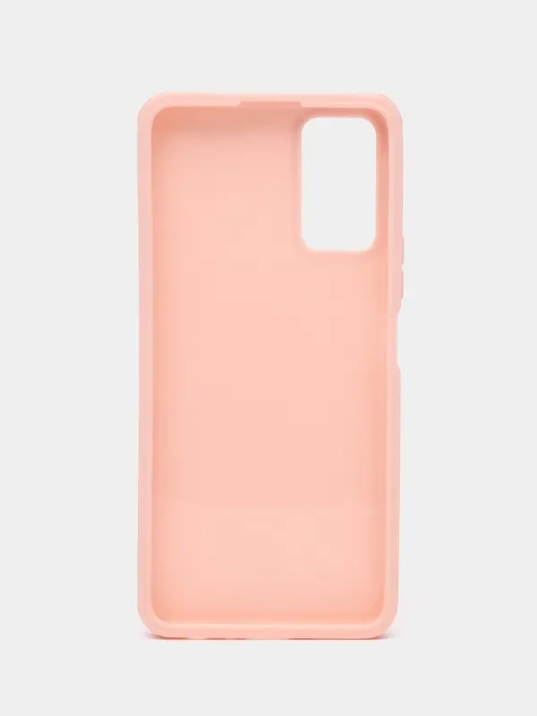 Розовый силиконовый чехол  для Honor 30 Lite / Хонор 30 лайт