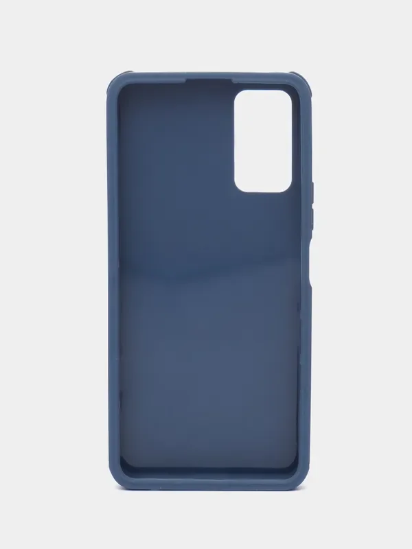Синий силиконовый чехол  для Honor 30 Lite / Хонор 30 лайт