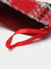 Алый новогодние носочки для камина, новогодний набор носков для подарков
