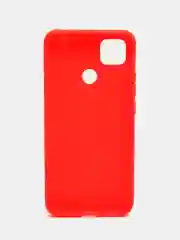 Красный чехол Xiaomi Redmi 9C / 9C NFC / 10A (Сяоми Редми 9С, 10А), прозрачный