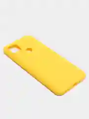 Желтый чехол Xiaomi Redmi 9C / 9C NFC / 10A (Сяоми Редми 9С, 10А), прозрачный