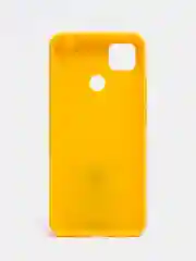 Желтый чехол Xiaomi Redmi 9C / 9C NFC / 10A (Сяоми Редми 9С, 10А), прозрачный