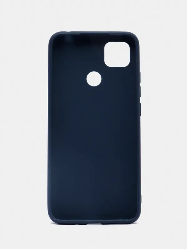 Синий чехол Xiaomi Redmi 9C / 9C NFC / 10A (Сяоми Редми 9С, 10А), прозрачный