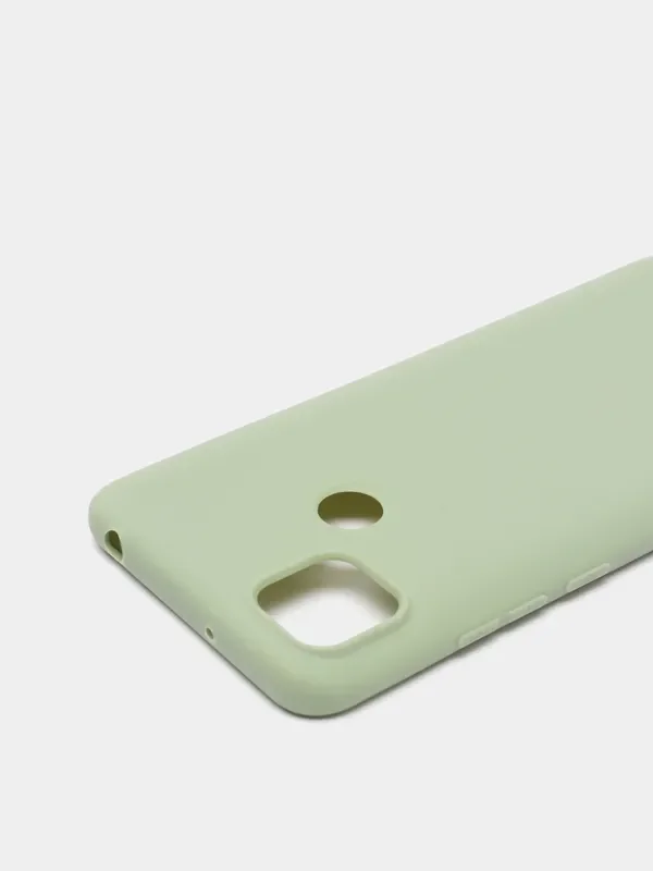 Оливковый чехол Xiaomi Redmi 9C / 9C NFC / 10A (Сяоми Редми 9С, 10А), прозрачный
