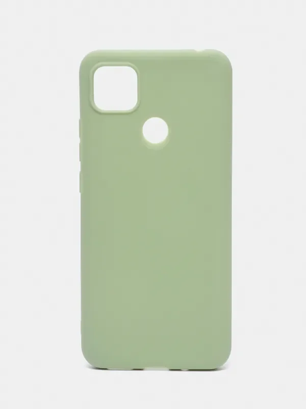 Оливковый чехол Xiaomi Redmi 9C / 9C NFC / 10A (Сяоми Редми 9С, 10А), прозрачный