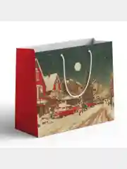 Подарочный бумажный пакет, 40 х 30 х 12 см