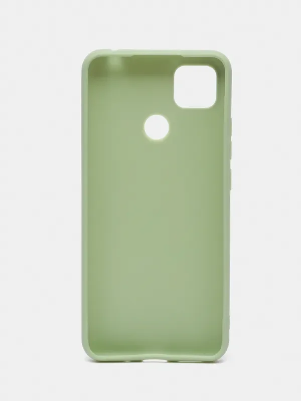Оливковый чехол Xiaomi Redmi 9C / 9C NFC / 10A (Сяоми Редми 9С, 10А), прозрачный