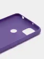 Фиолетовый чехол Xiaomi Redmi 9C / 9C NFC / 10A (Сяоми Редми 9С, 10А), прозрачный