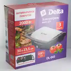 Гриль электрический Delta DL-048, 1200 Вт